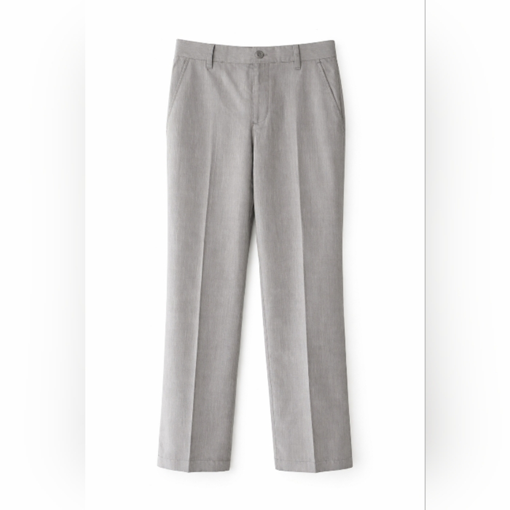 IZOD Golf Light Gray‎ Flat Front Pants 30x32 Performance Stretch